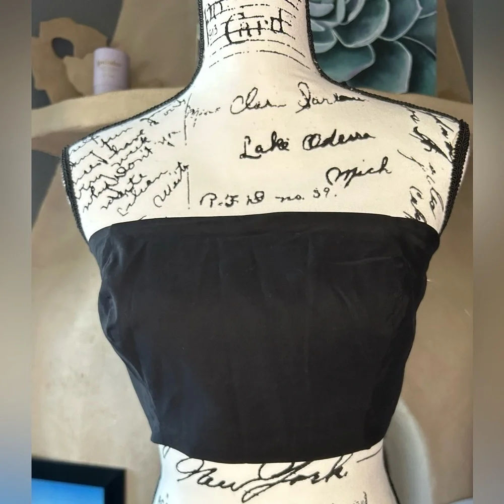 Free People Lula Bandeau Crop Top NWOT
